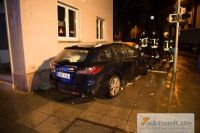 Feuerwehr Stammheim - Verkehrsunfall 17-10-2014 - Freihofstrasse - Stammheim - Foto 7aktuell - Bild - 17